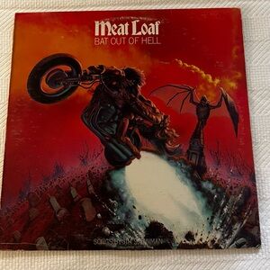 Meat Loaf - Bat Out of Hell Vinyl Record -Vintage 1977–Double Album